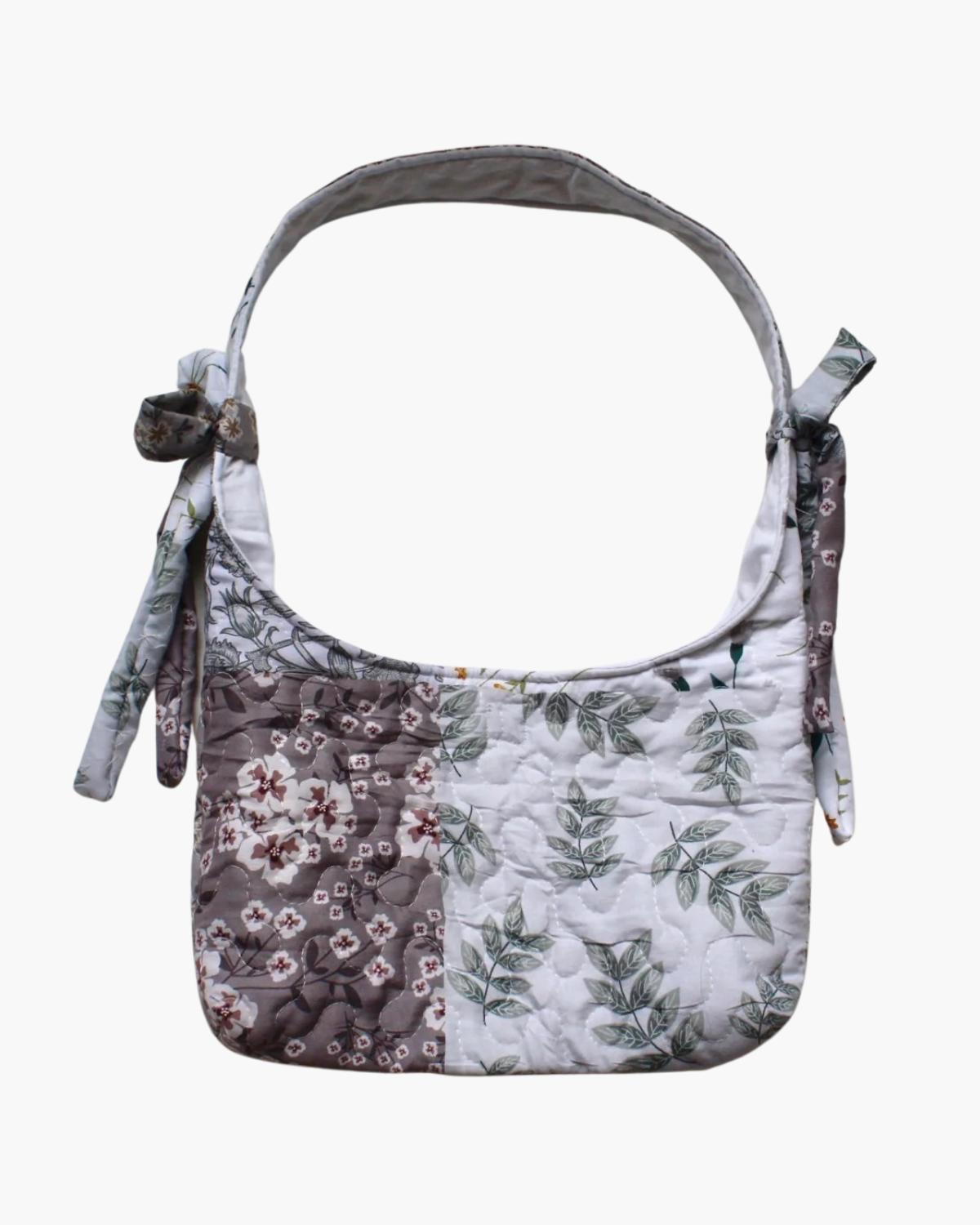 Grey Bow Bag