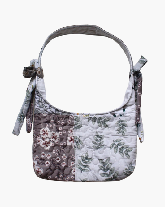 Grey Bow Bag