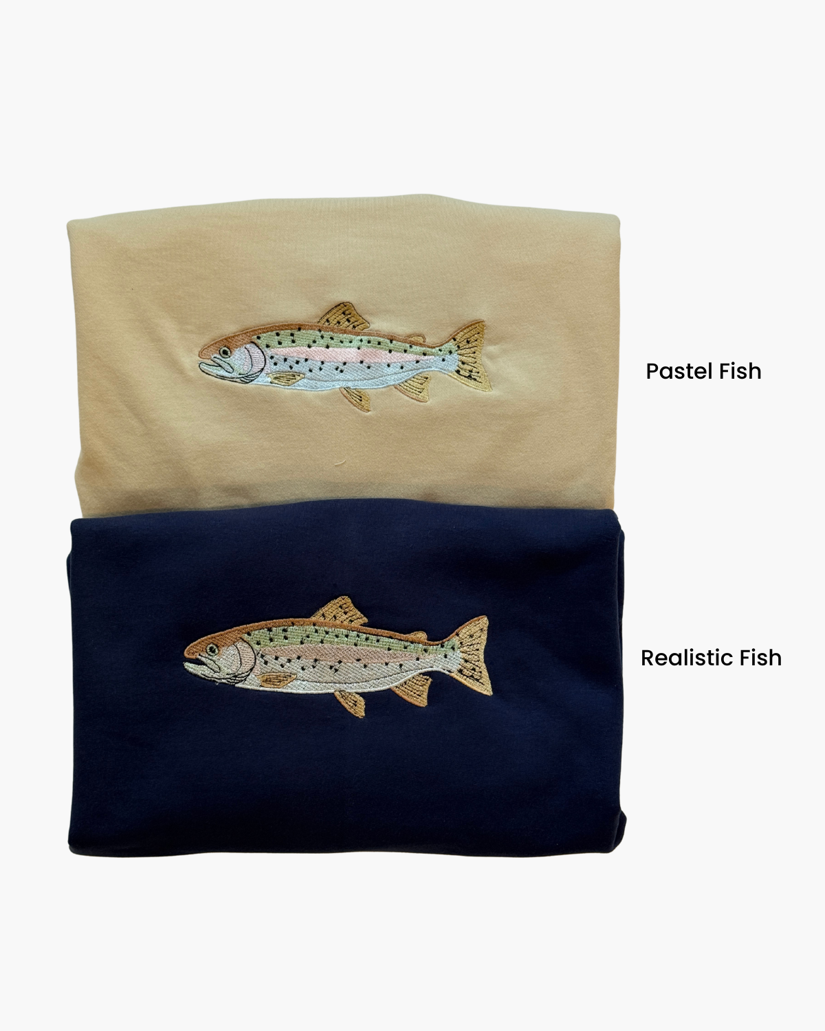Embroidered Fish Sweater