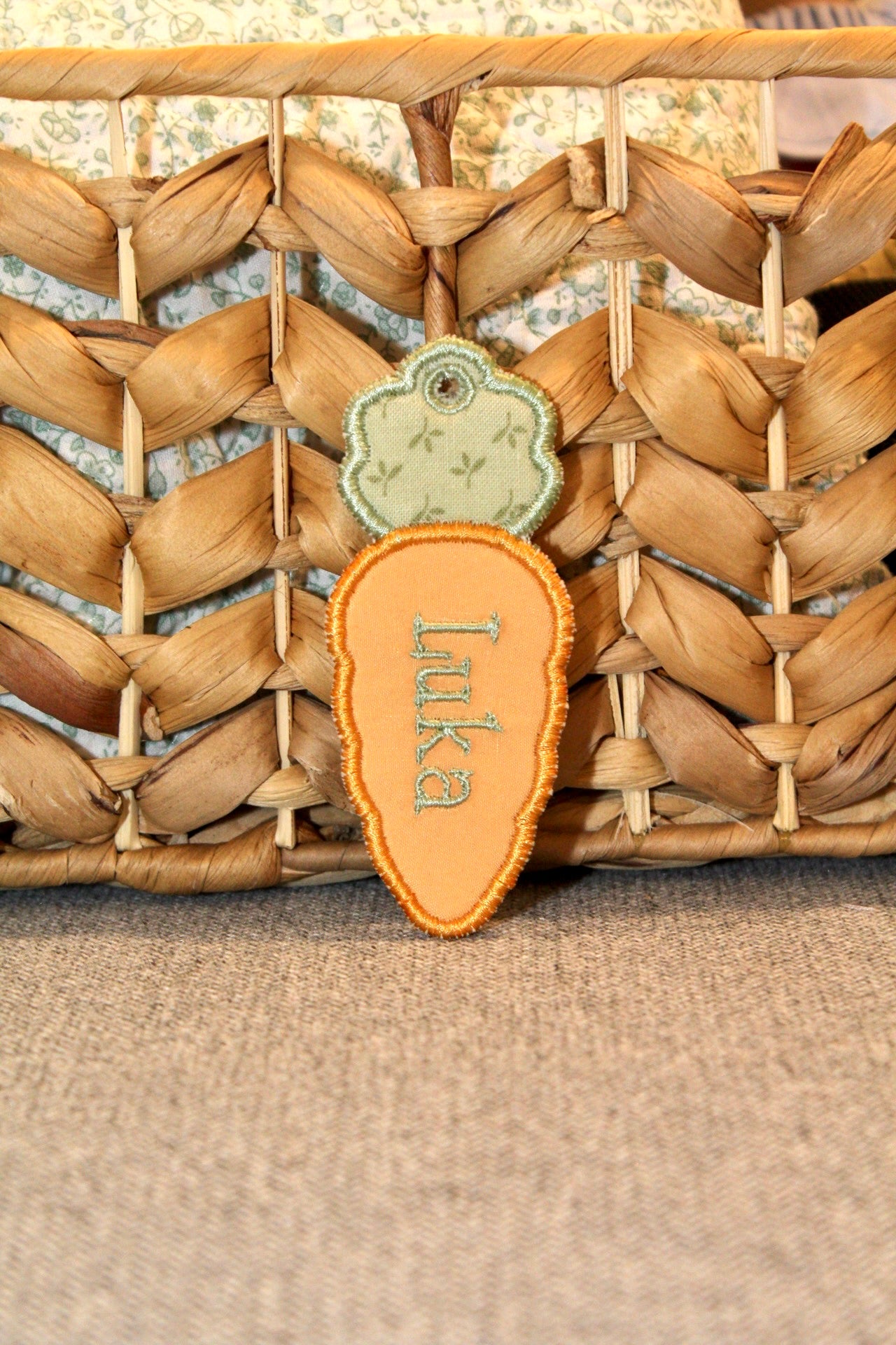 Custom Easter Basket Tag