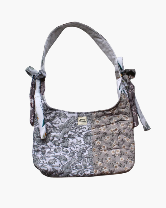 Grey Bow Bag