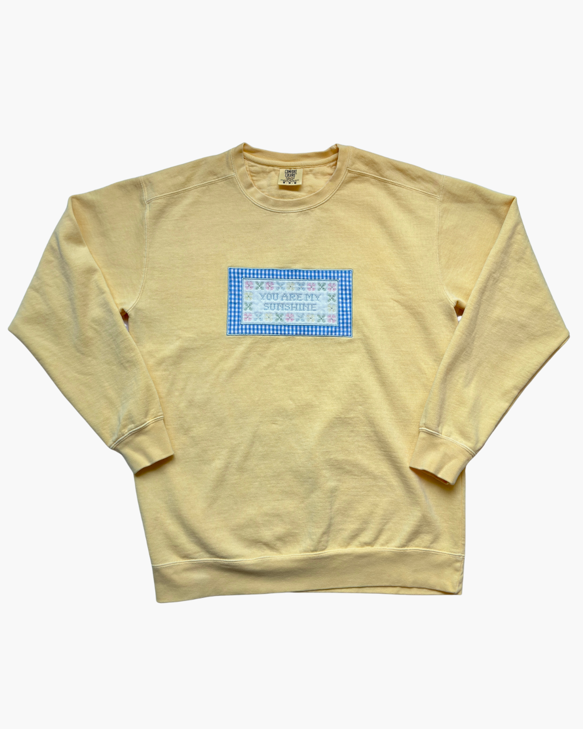 You Are My Sunshine Embroidered Sweatshirt