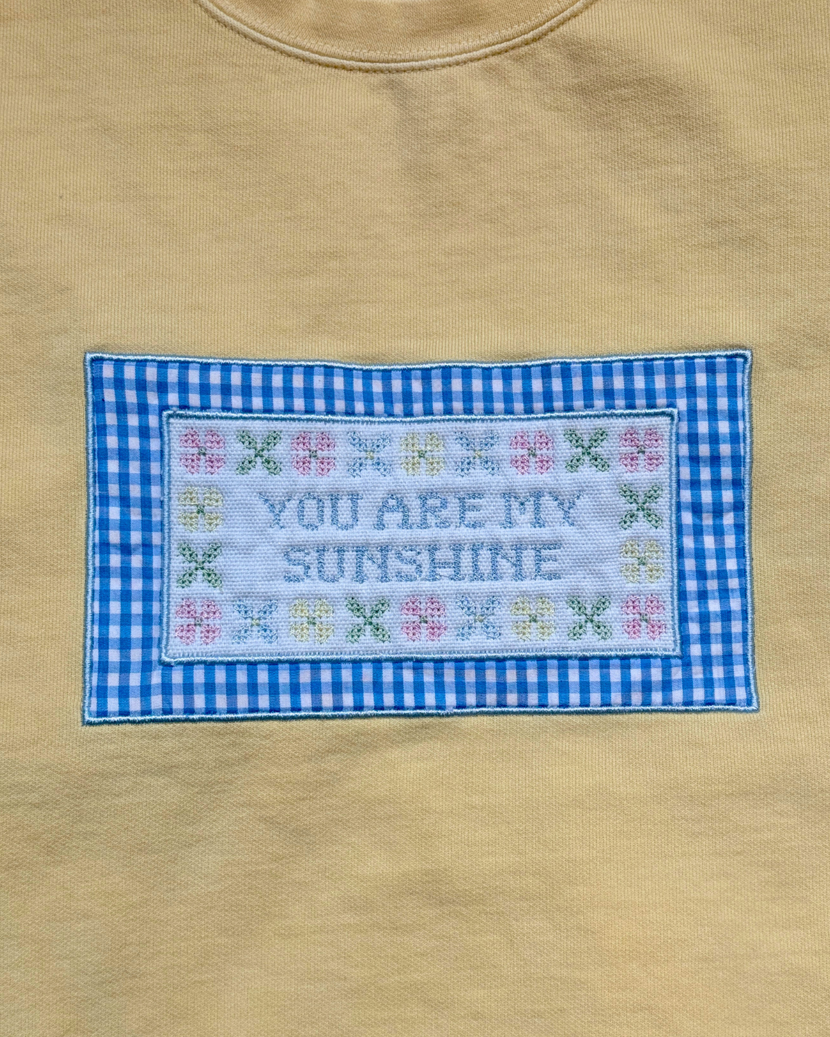 You Are My Sunshine Embroidered Sweatshirt