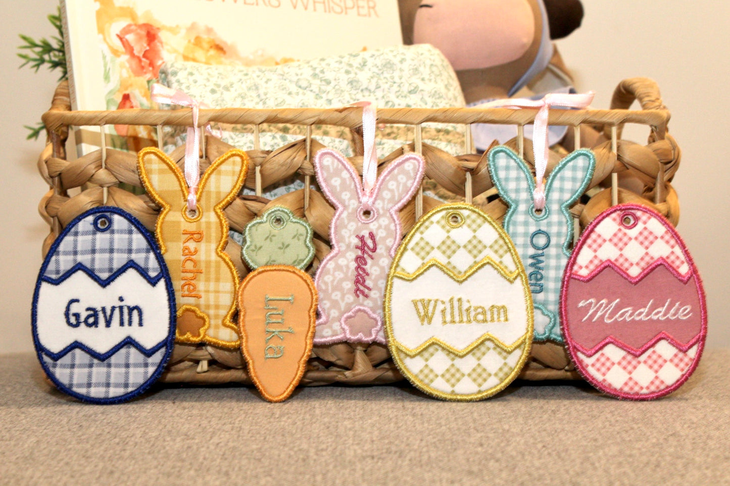 Custom Easter Basket Tag