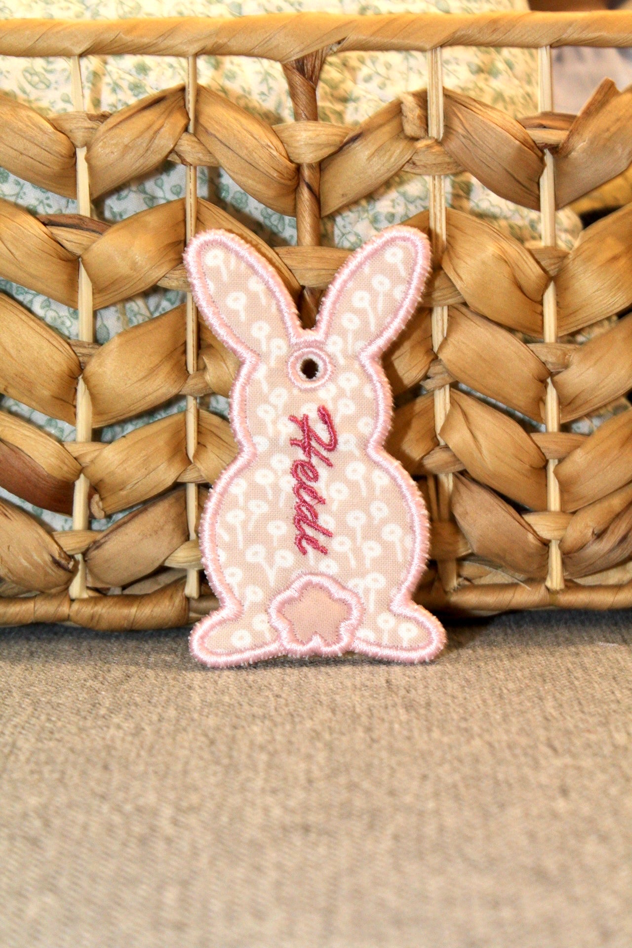 Custom Easter Basket Tag