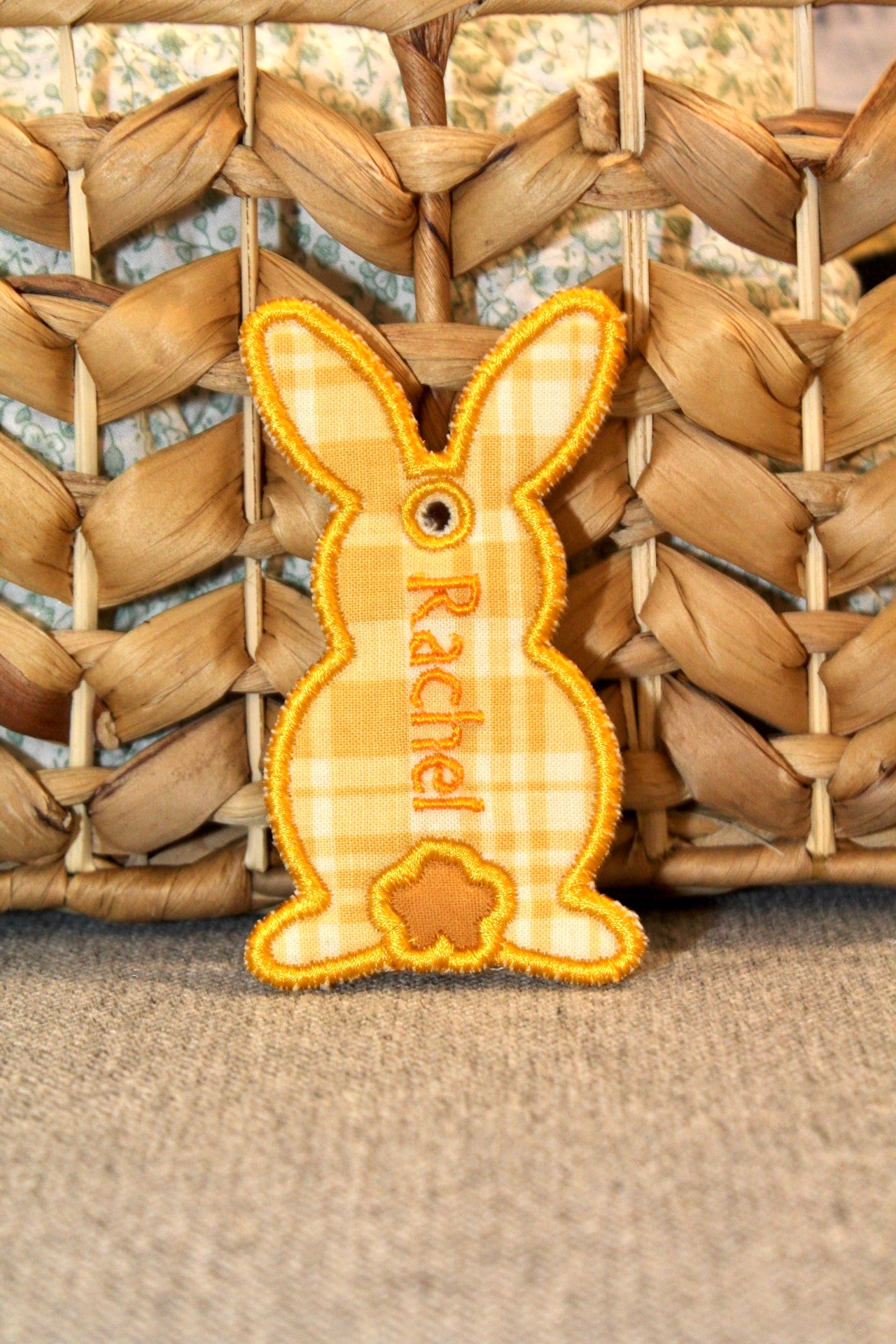 Custom Easter Basket Tag